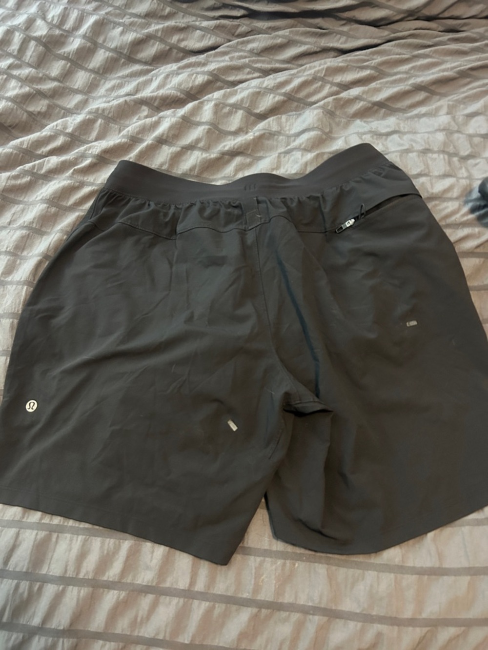 lululemon athletica Men’s Black Performance Running Shorts